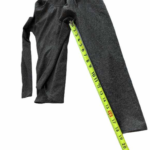 Dark Gray Hooded Zip Jacket, Stretchy, Black M/L - Picture 7 of 7